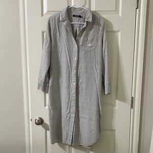 Lauren Ralph Lauren Gray Nightshirt Pajama
